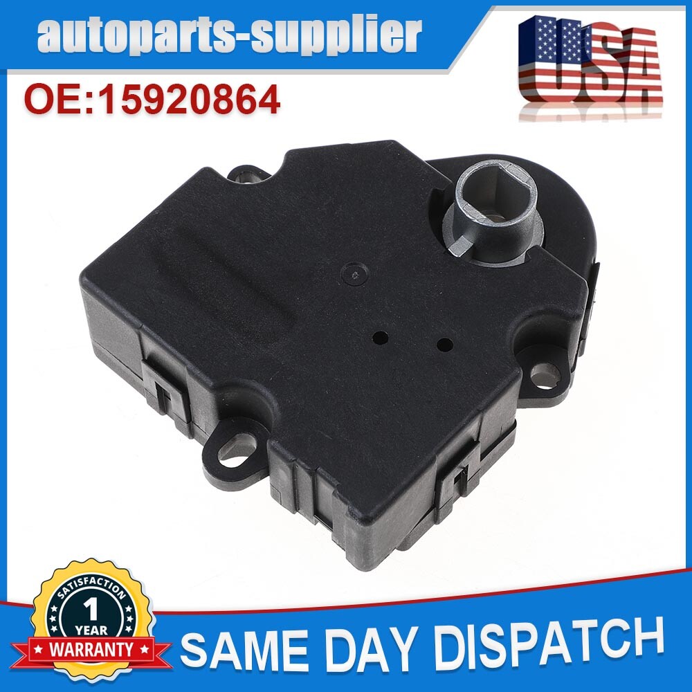 A pair of HVAC heater mixing door actuators 604-141 for Chevrolet for Saturn for Buick Enclave