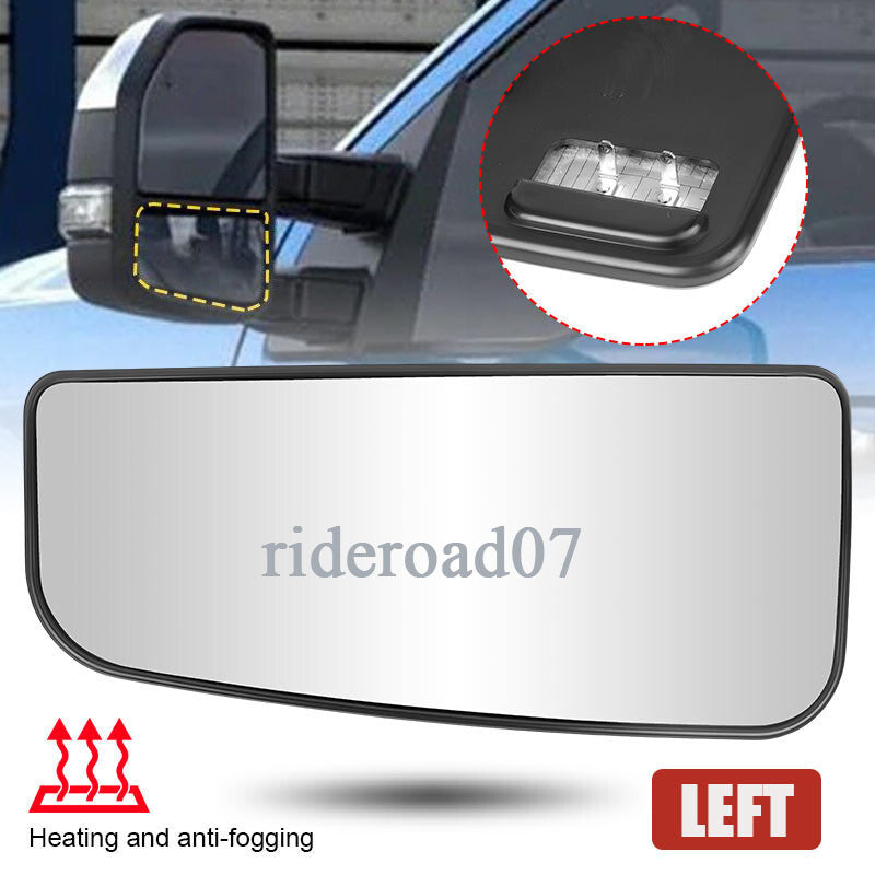 For 2015-2022 F150 F250 F350 F450 F550 Mirror Glass Lower Convex Driver Side LH