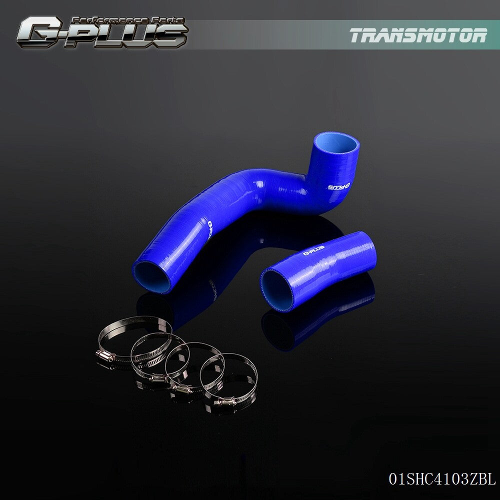 Fits for Land Rover TD4 Freelander Blue Silicone Radiator Hose and Clips