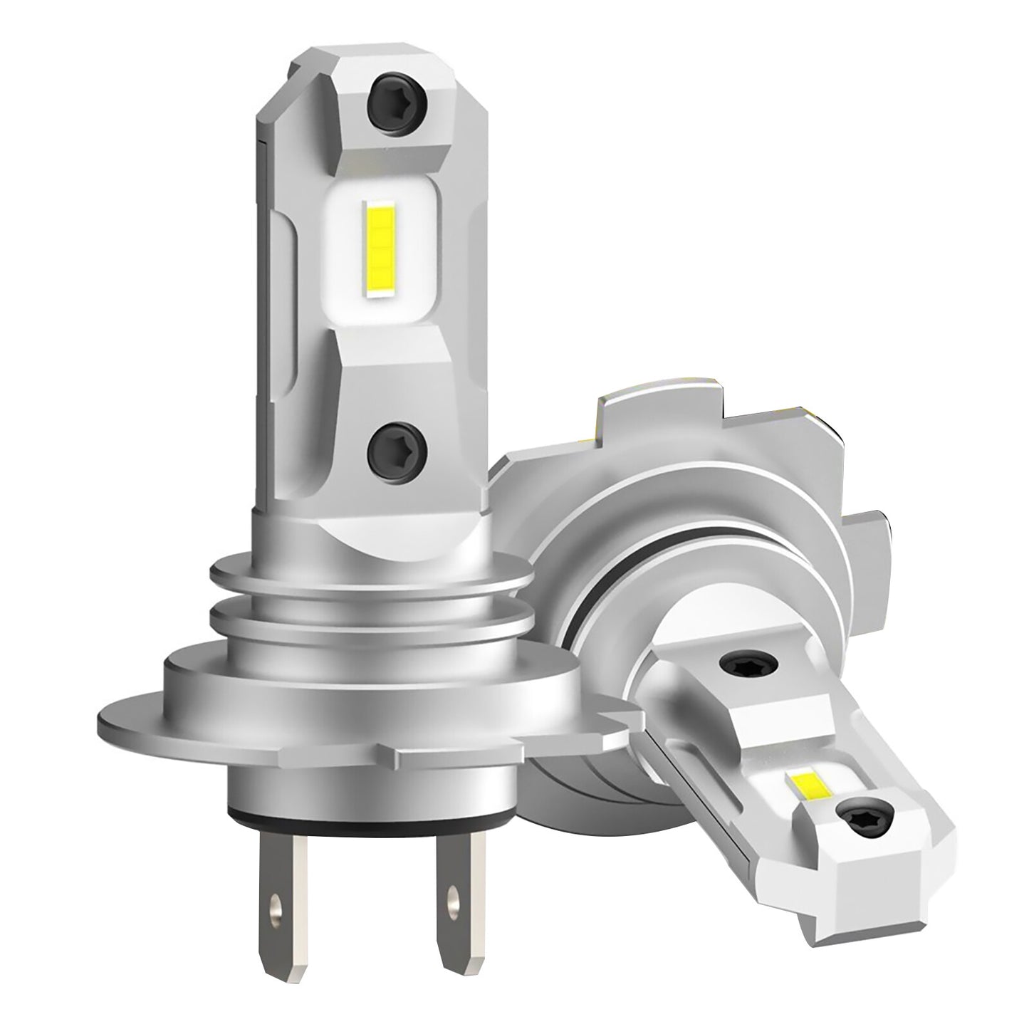 2PCS/Set H7 LED Headlight Bulb High Low Beam 40W 4000LM White Light Bulb