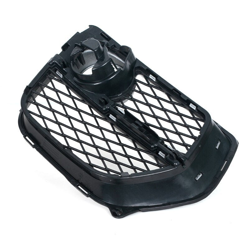 1 pair of front bumper fog lights, open ventilation grille, air intake cover suitable for BMW X6 2012-2014