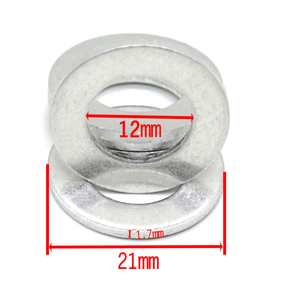 1000-piece pack of drain pump plug gaskets with 12mm hole for Toyota for Scion for Lexus all-new