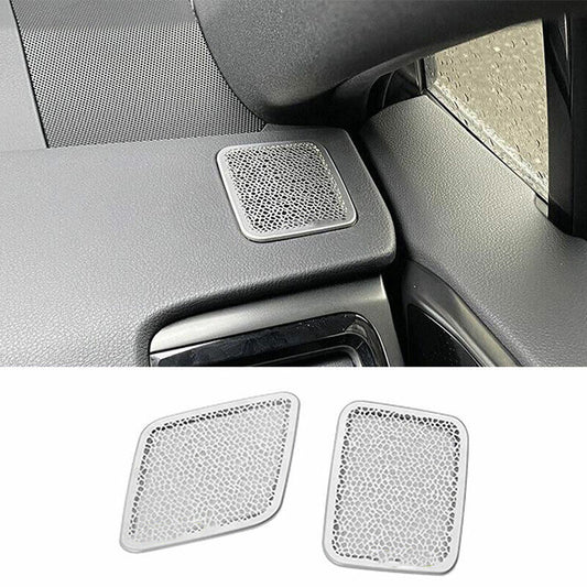 for Lexus NX 250 350 450h 2022-2024 Silver Dashboard LR Air Outlet Vent Trim 2x