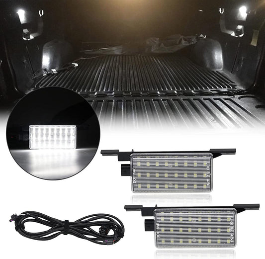 2-Piece LED Trunk Bed Lighting Kit for 2016-19 for Chevrolet Silverado for Sierra 1500 2500 3500