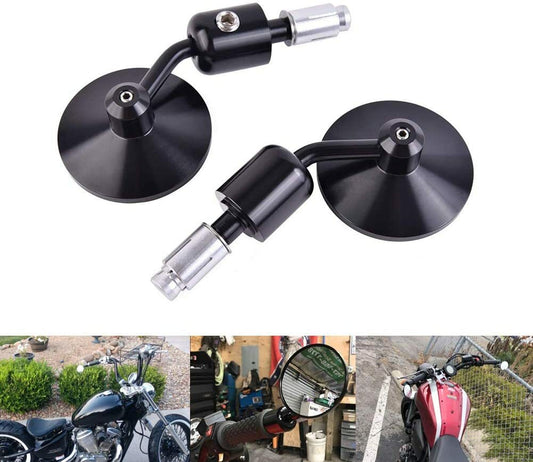 Handlebar Rearview Side Standard 7/8 Hollow Mirror Fit for Harley Davidson for Suzuki