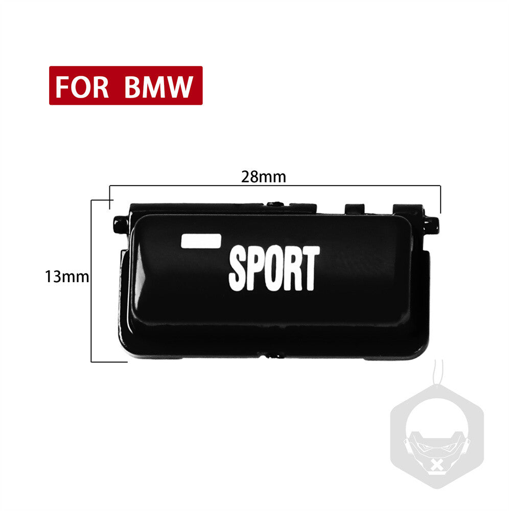Black Replacemet Sport Mode Sport Button Cover for BMW 3 Series E46 M3 1998-2004
