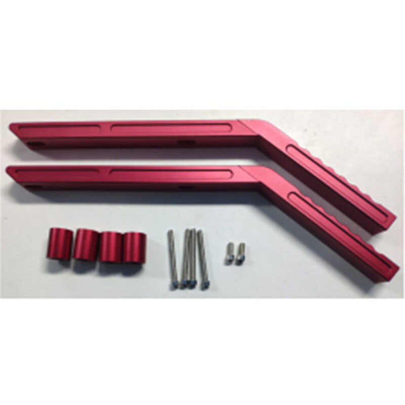 Red rear grab handle, aluminum alloy, suitable for Jeep for Wrangler JK 2007 - 2018, hand-installed.