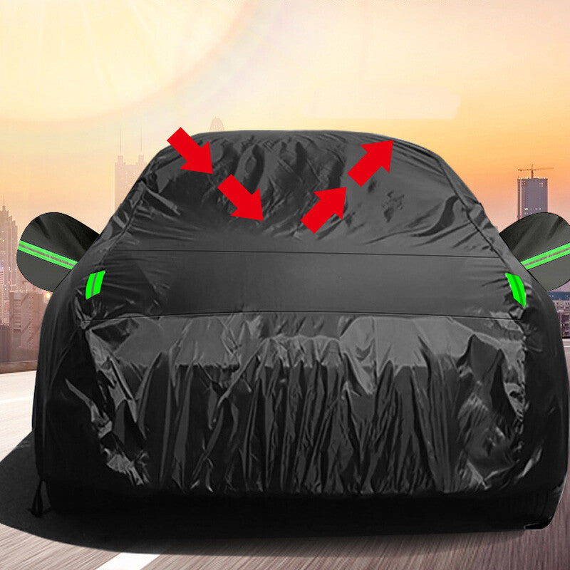 US Stock Car Protective Covers - Waterproof, Rainproof, UV Protective, Dustproof, Sunproof, Reflective