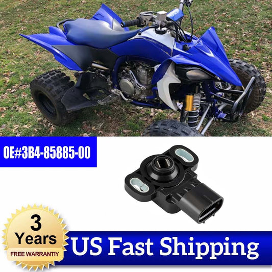 Throttle Position Sensor 3B4-85885-00-00 for Yamaha Utility VIKING ATV GRIZZLY