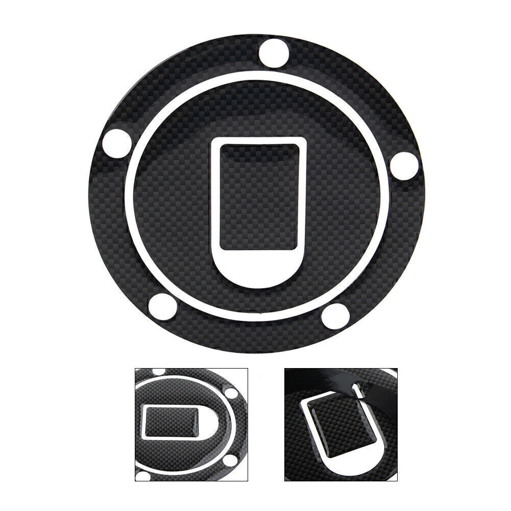 for Kawasaki ZX-6R/ ZX-6RR/ ZX-636 Gas Tank Fuel Cap Cover Protector Pad