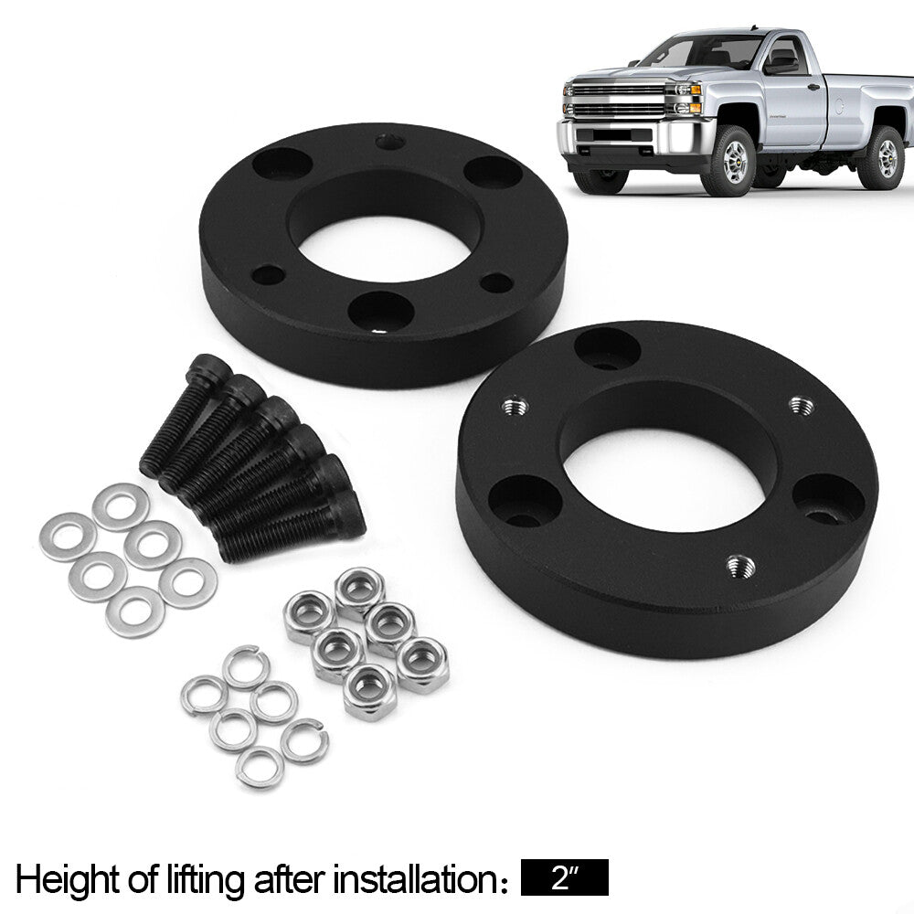 2-inch front leveling lift kit for 2007-2024 for Chevrolet Silverado for GMC for Sierra 1500 lifts