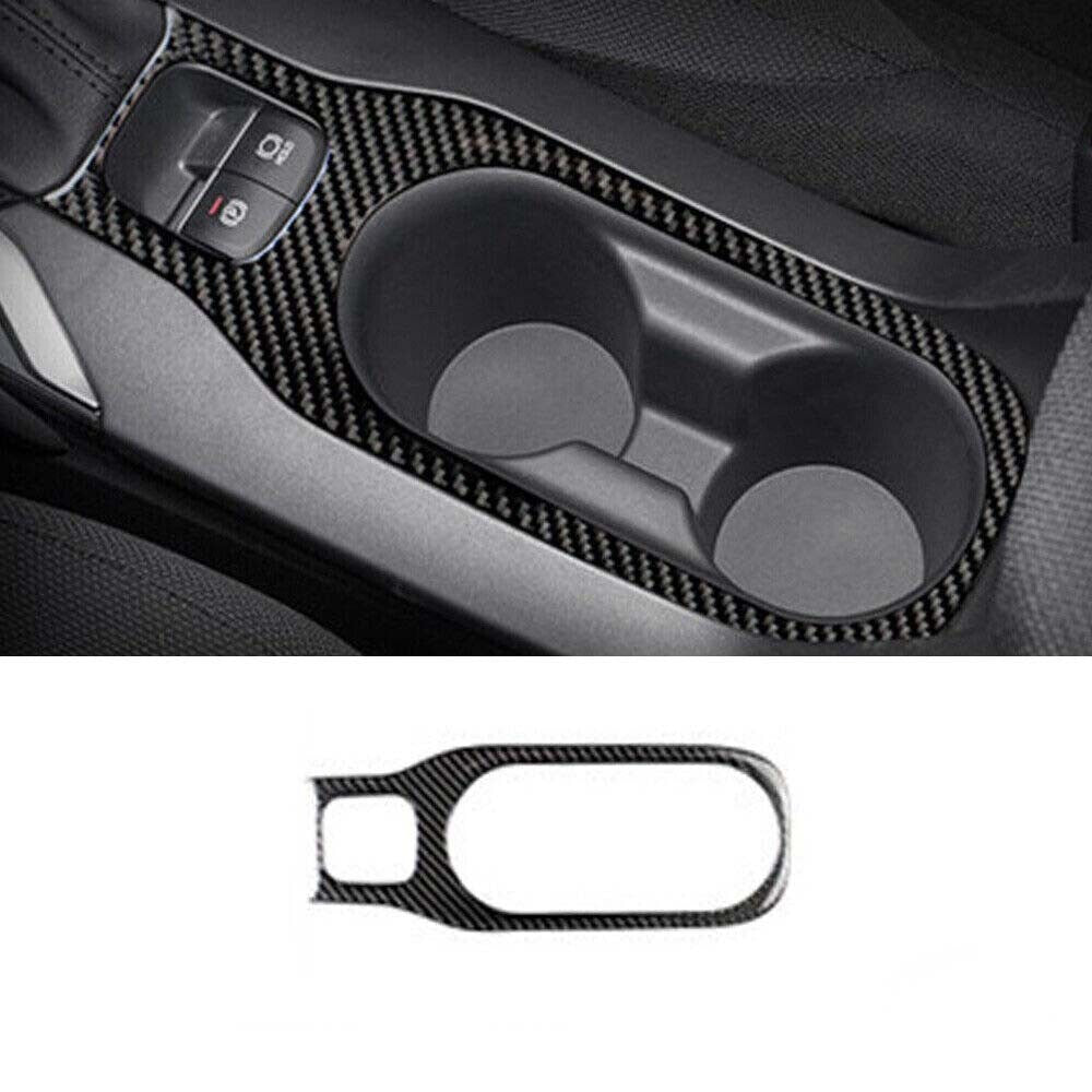 Central Console Water Cup Cover for Toyota for Corolla 19-22 Real Carbon Fiber