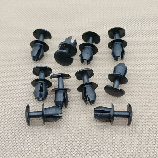 10-piece set of push-type trunk grille cover fasteners suitable for Volkswagen 338676334FB