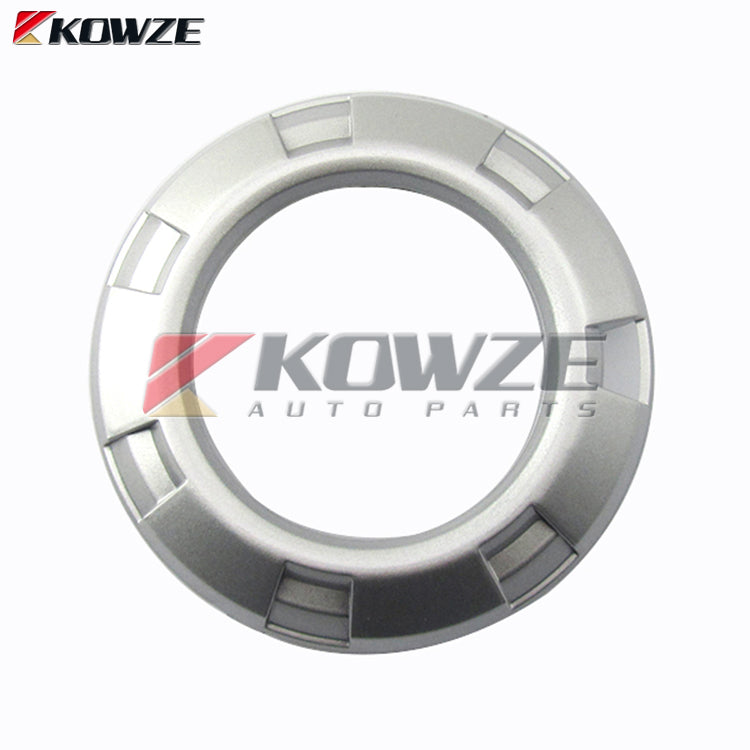 2x Front Fog Light Lamp Cover Silver for Mitsubishi Pajero Montero L200 Triton