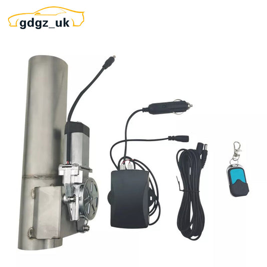 2.5 Exhaust Electric I Pipe Straight Control Valve Motor with Remote Stainless