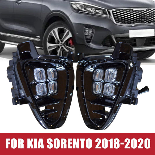 US-made 2-LED fog light/daytime running light (DRL) for Kia Sorento 2018, 2019, 2020
