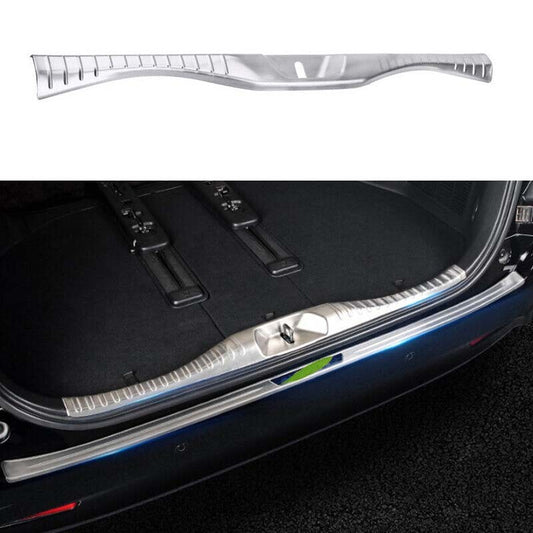 Inner Rear Bumper Plate Mouldings Fits Titanium Silver 15-22 for Toyota Alphard