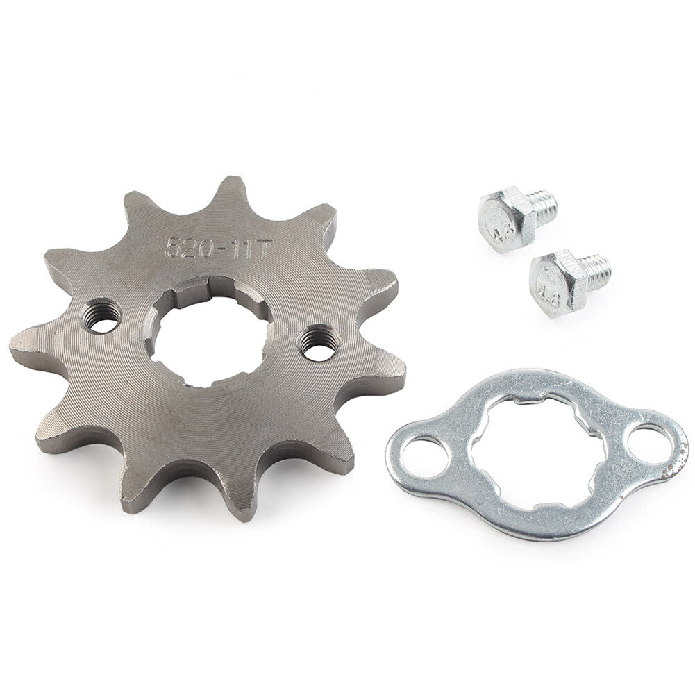 Chain Front Sprocket Cog For 125cc-250cc Dirt Pit Bike ATV Go Kart 520-11T 20MM