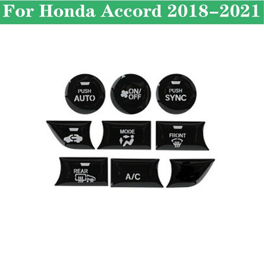 A/C Repair Kit A/C Replacement Button Switch Sticker Fit For 2018 for Honda Accord