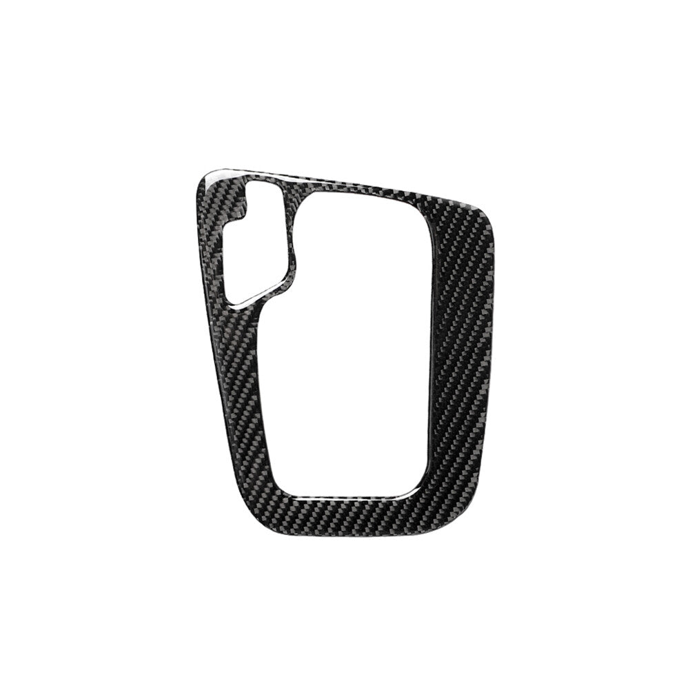 Carbon fiber gear shifter frame cover trim for BMW 3 Series E46, 1998-05