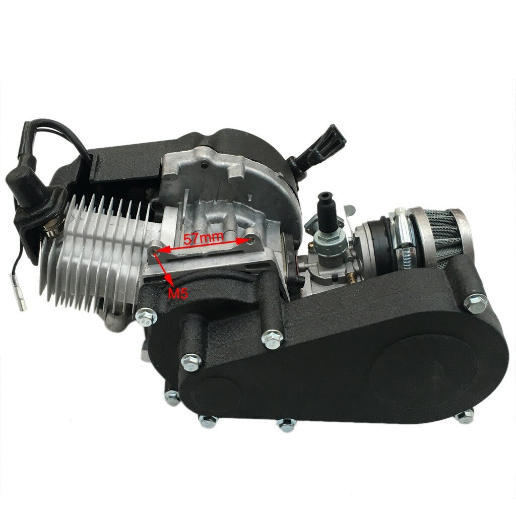 2-stroke 50cc 49cc engine motor kit for go-karts, all-terrain vehicles, bicycle pockets, bicycle dirt