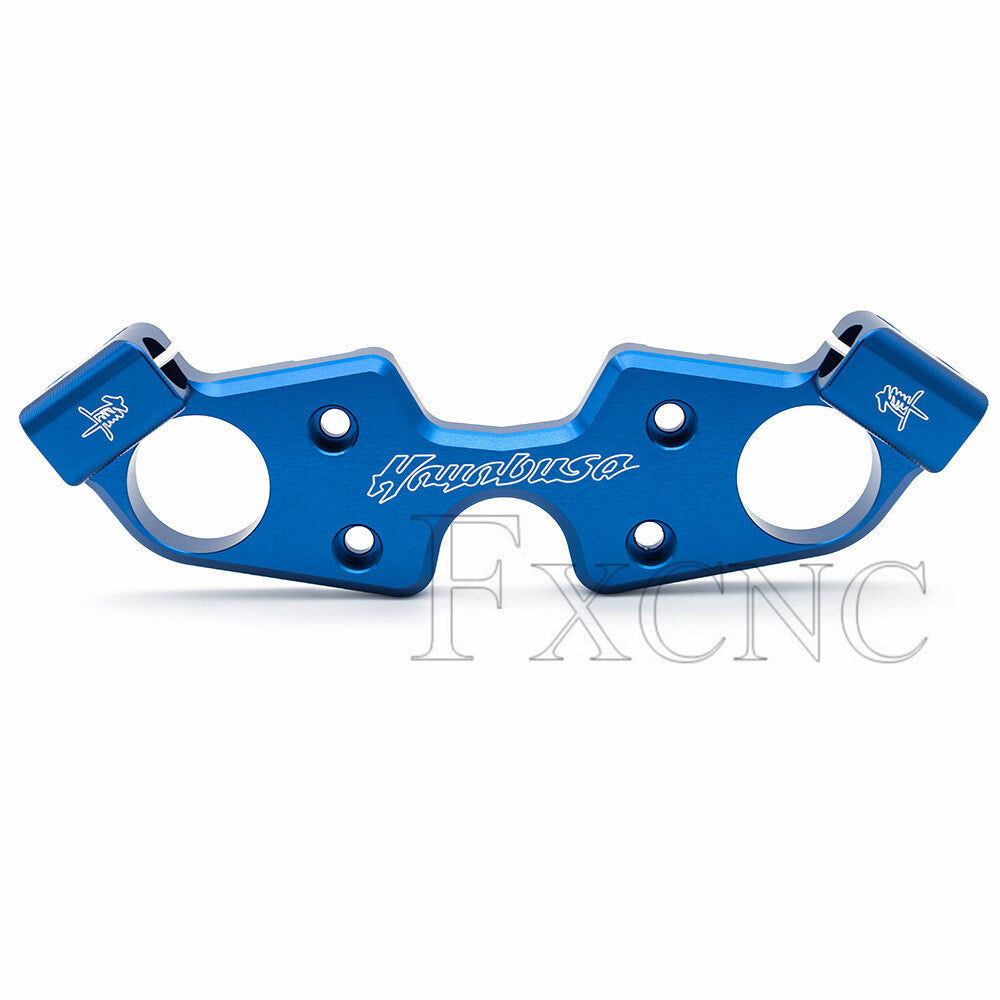 Blue color scheme is suitable for GSX1300 Hayabusa 99 10 2011 12 13-2022 CNC top three-clamp tree