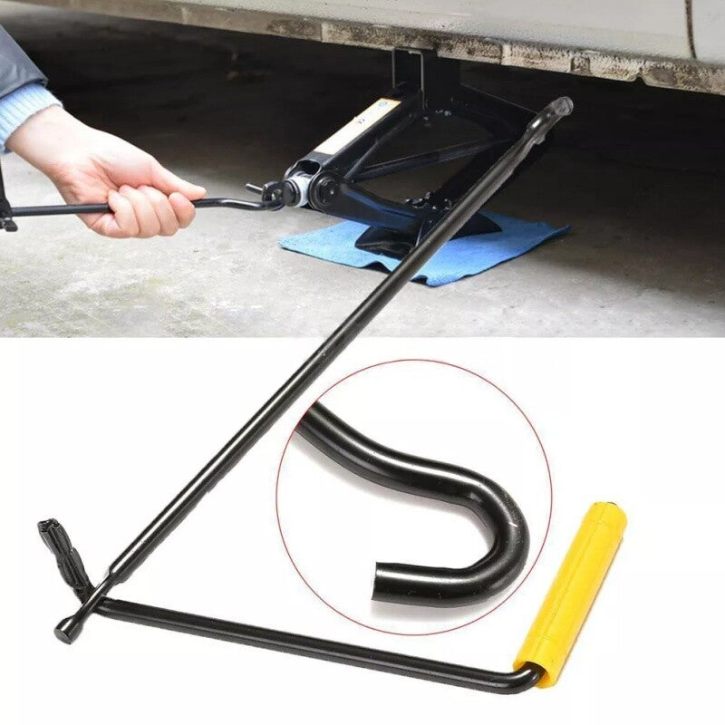 Car Steel Garage Tire Wheel Lug Wrench Crank Handle Lift Tool for Scissor Jack