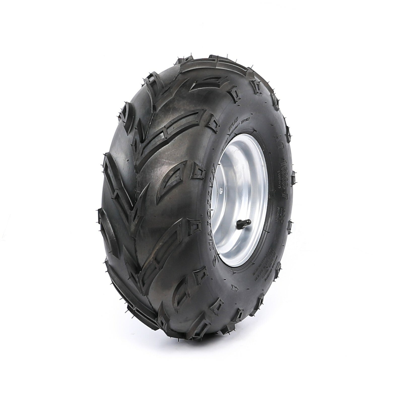 16x8-7 tire 4-ball wheel assembly for all-terrain vehicles, four-wheel off-road vehicles, go-karts, 7-inch wheels