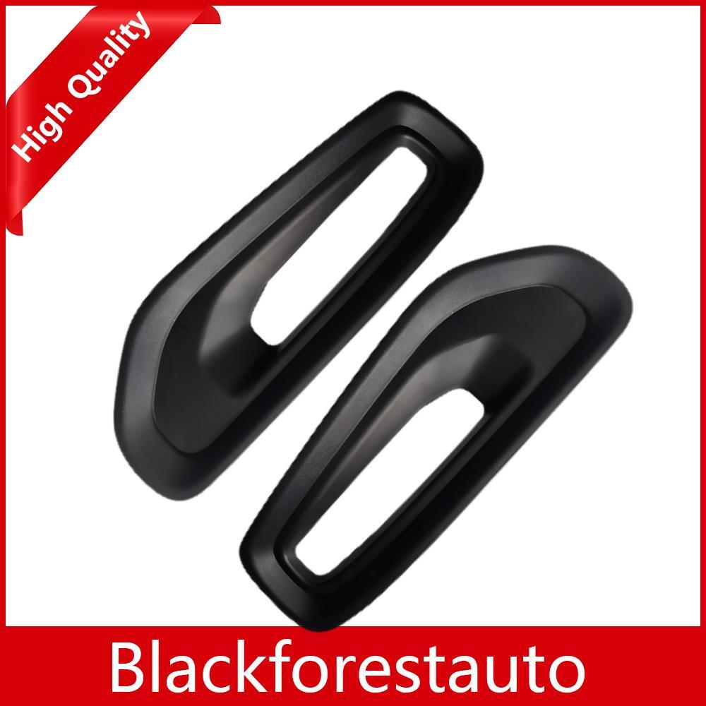 2Pcs Left Right Side Front Bumper Fog Lamp Light Bezel Fit For 1500 2019-2021
