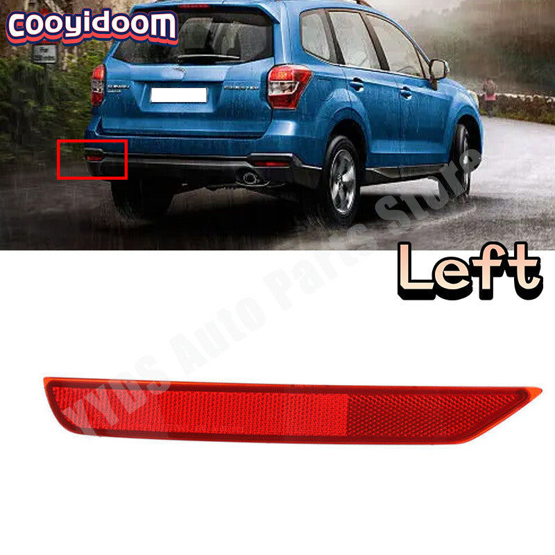 For 2009-2018 for Subaru Forester Rear Bumper Reflector Lamp Reflector Lamp Left