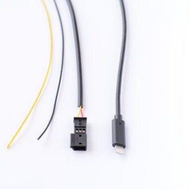 lighting charge Aux mp3 in cable for BMW E46 E39 E53 Navigation iphone 8 10 13