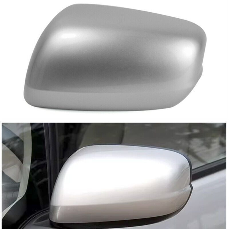 Silver LH Rearview Mirror Cover Shell Housing Cap for Honda Fit/Jazz 2009-2013