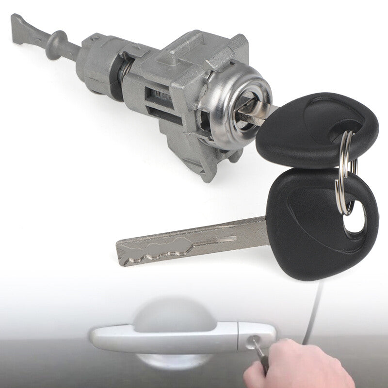 Front Left Hand Door Lock Cylinder w/Key Set 81970-1WA00 for Kia Rio 2012-2017