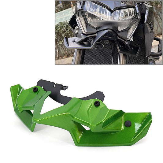 Naked Front Spoiler Wing Aerodynamic Rear Spoiler for Kawasaki Z900 Motor green