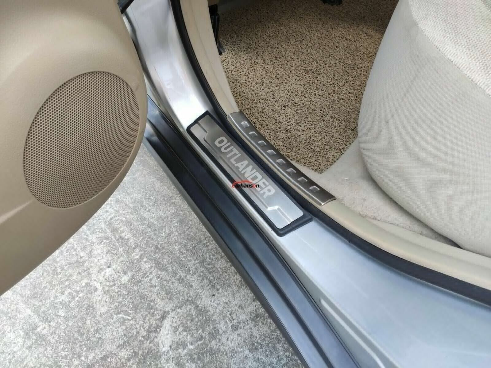 For 2023 for Mitsubishi Outlander Car Accessories Door Sill Scuff Guard Trims Cover