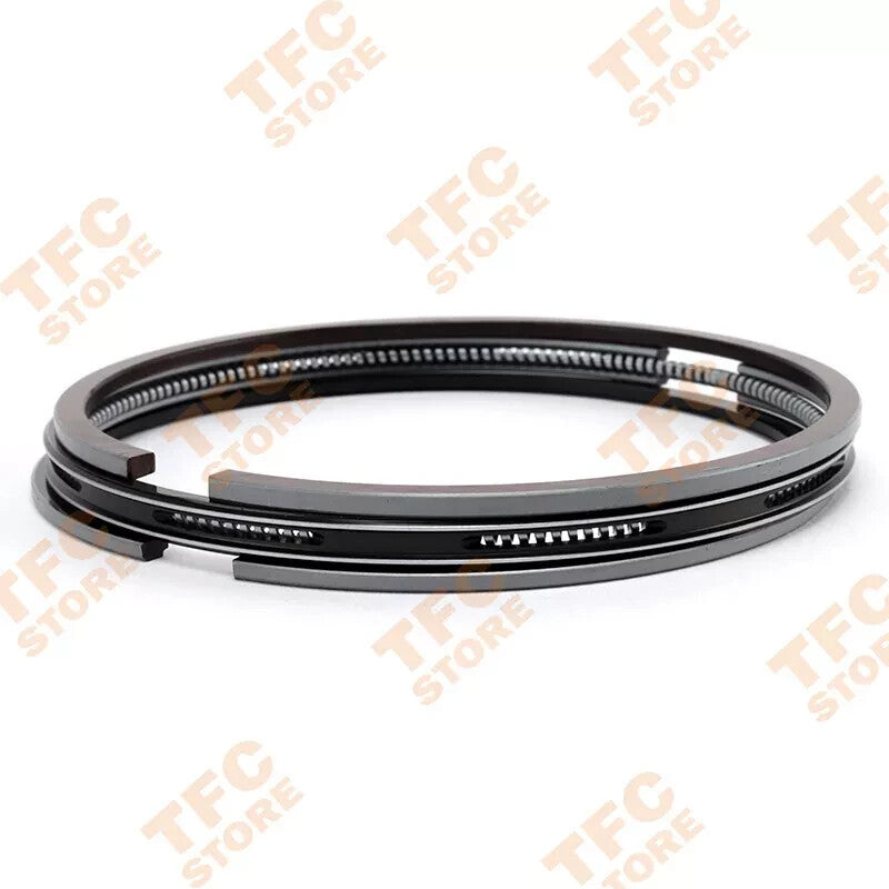 New 4 Sets STD Piston Rings Set For Yanmar 4TNE106 4TNV106 S4D106E Engine 106mm