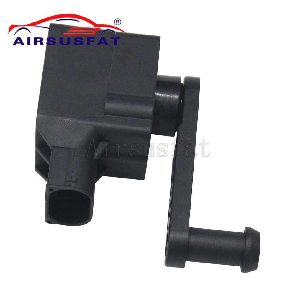 Two rear LR riding suspension height sensors for Jaguar XJR, XJ8, and X350 (2004-09).