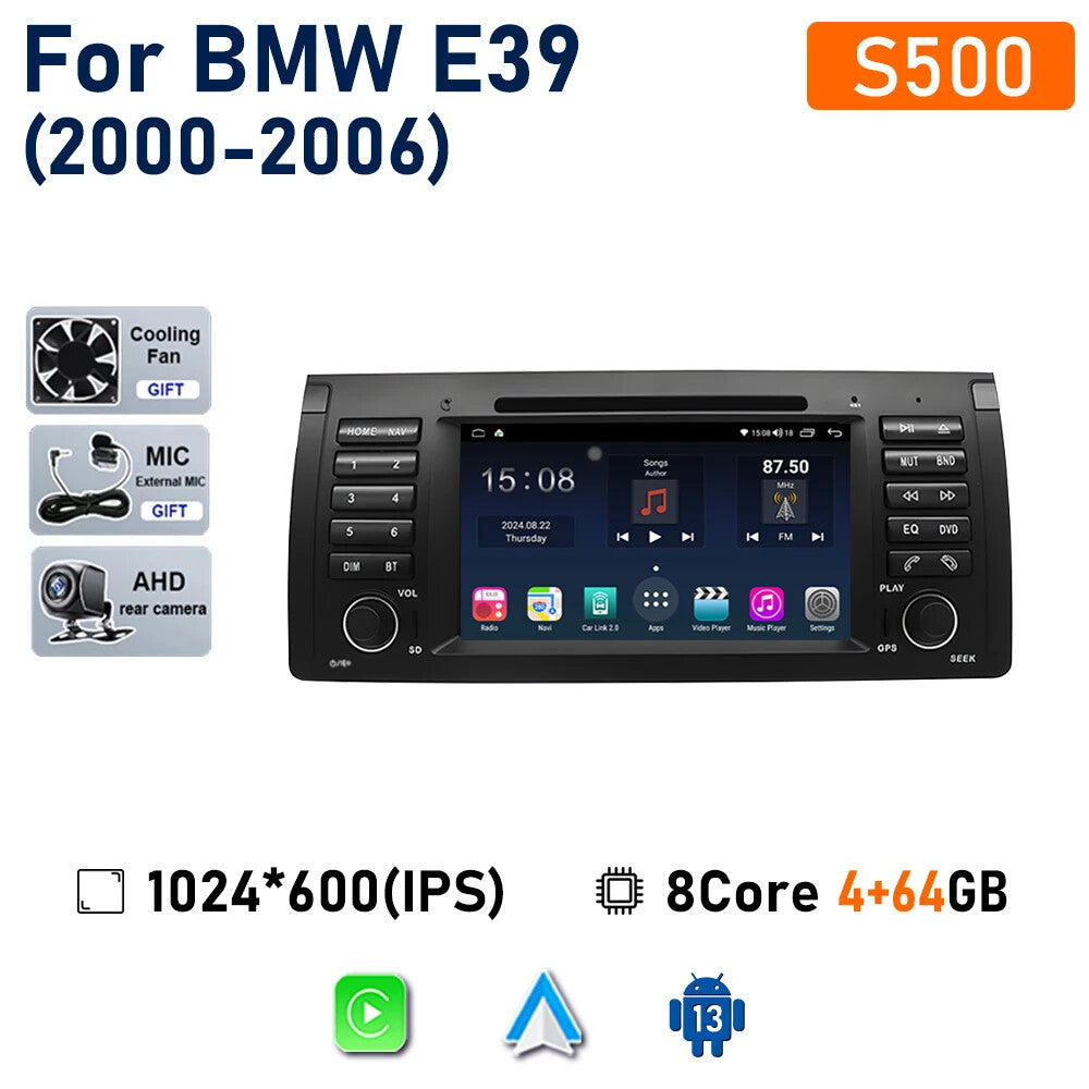 for BMW E39 E53 2000-2006 Android Carplay Car Radio Multimedia Player GPS Screen