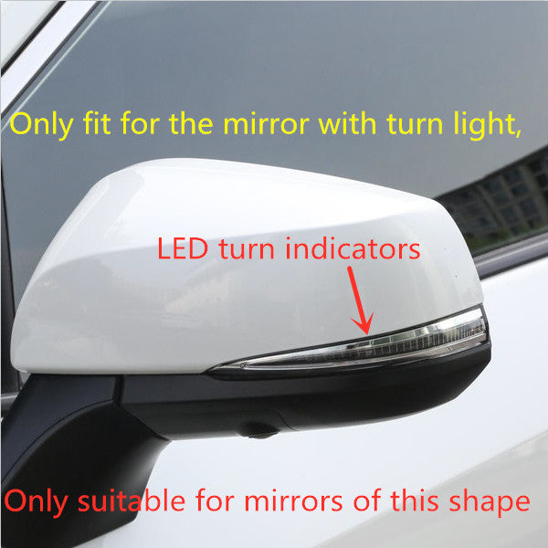 Carbon fiber side mirror covers for Toyota RAV4 2019 - 2024