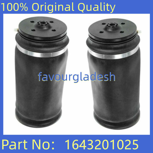 2PCS Rear Air Ride Spring Bag for Mercedes W164 X164 GL350 GL450 ML63 AMG 05-15