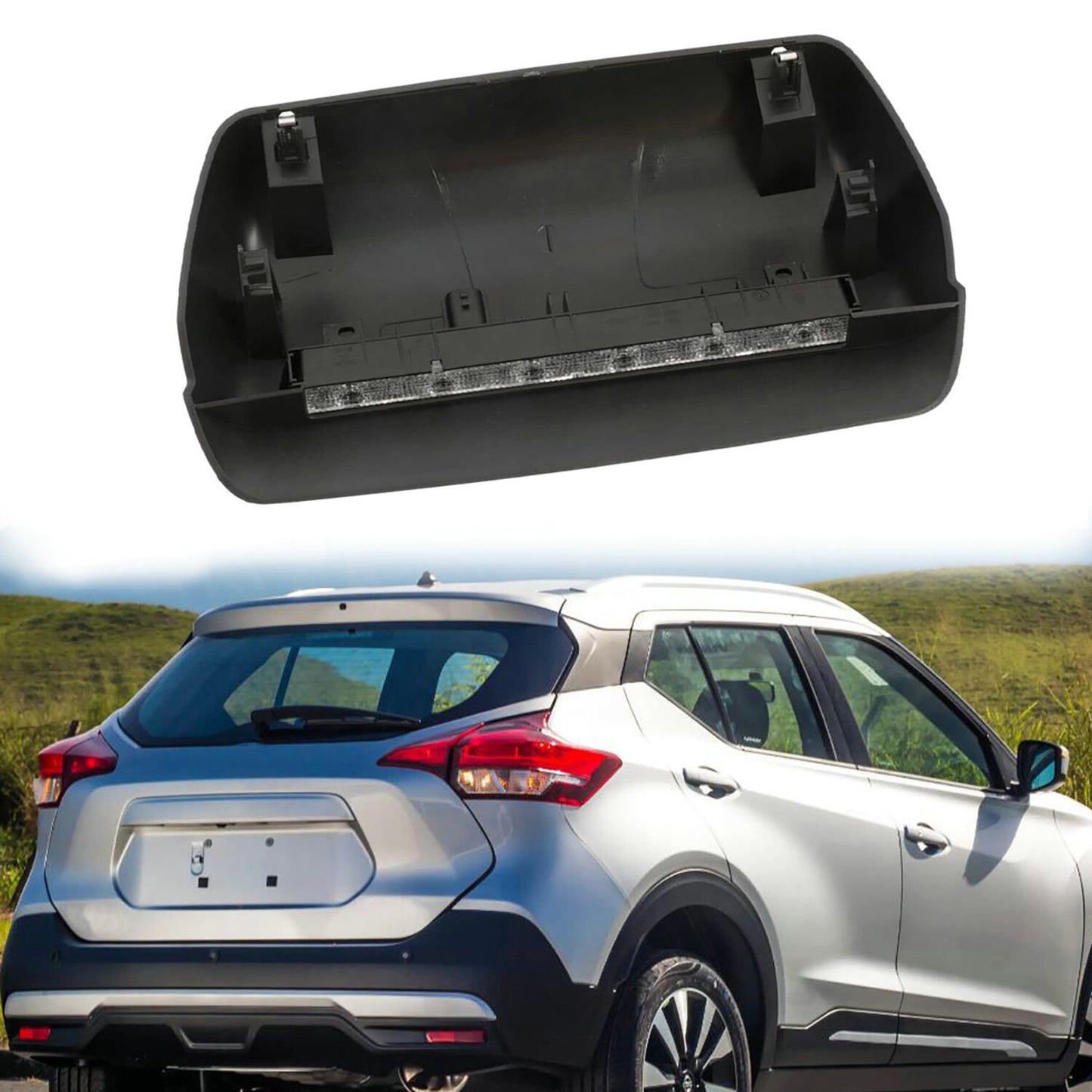 Auto Rear High Mount Third Brake Light for Nissan Kicks 2017-2020 26590-5RA0A