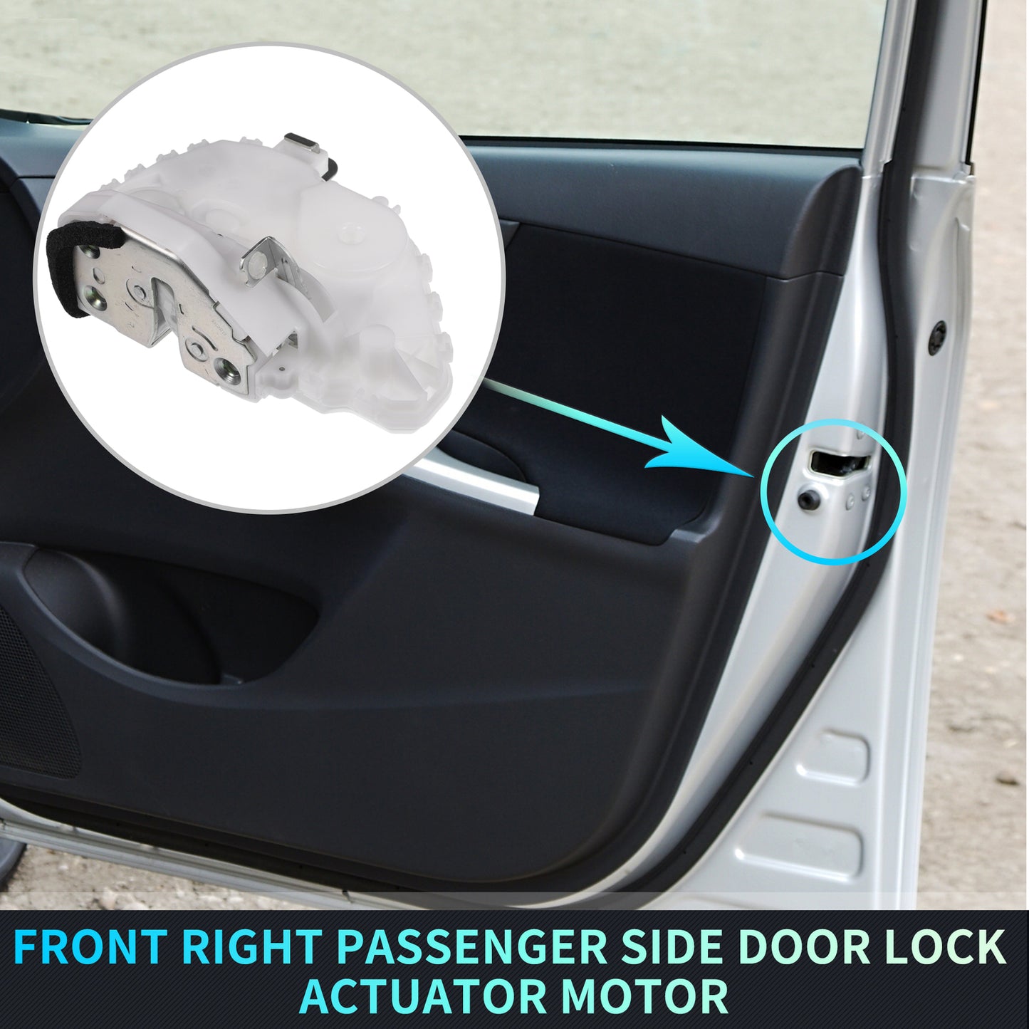 The front right door lock actuator motor is suitable for Acura MDX 2007 - 2013 No.72110STX305