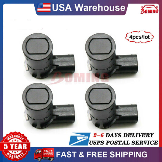 4-piece reverse bumper spare parking assist sensor 4F23-15K859-AA for Ford F150 F250
