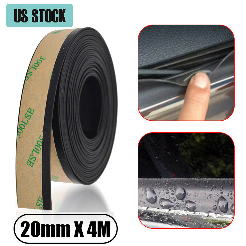 Universal 4M Seal Strip Molding Edge Trim Car Door Window Protector Guard Part
