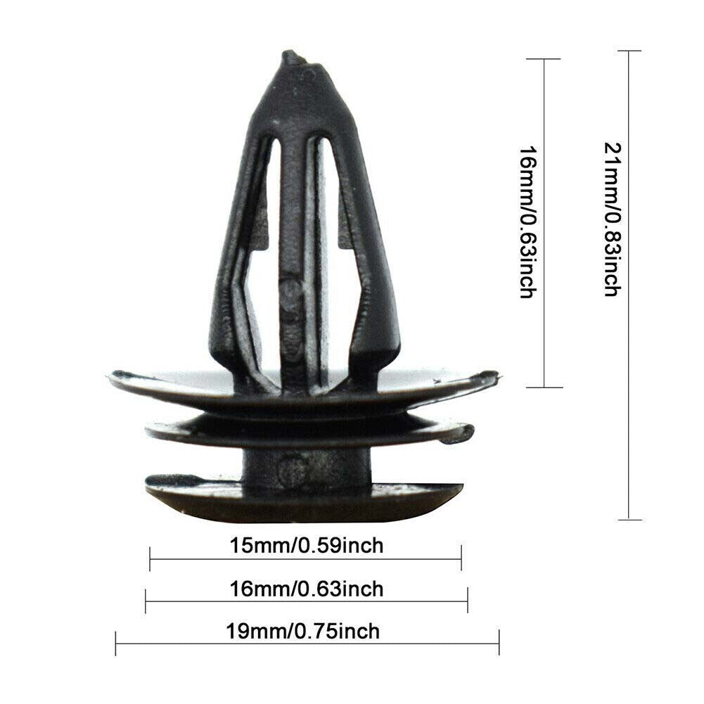 Suitable for MG ZS MG3 rear trunk lid cover, parcel rack, shelf clip fixing buckle D180