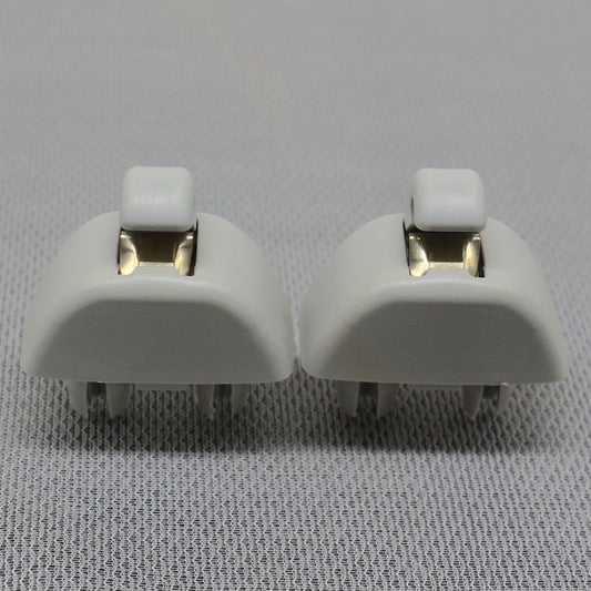 2-Pack Gray Sun Visor Support Clips 6R0857561Y20 Suitable for 2012-2015 for Volkswagen for Passat