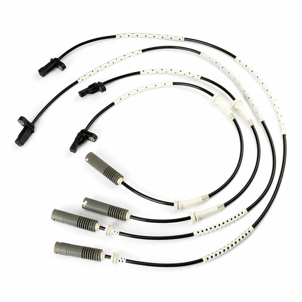 4PCS FRONT REAR LEFT + RIGHT ABS Wheel Speed Sensor set for BMW 128i 325i XYD