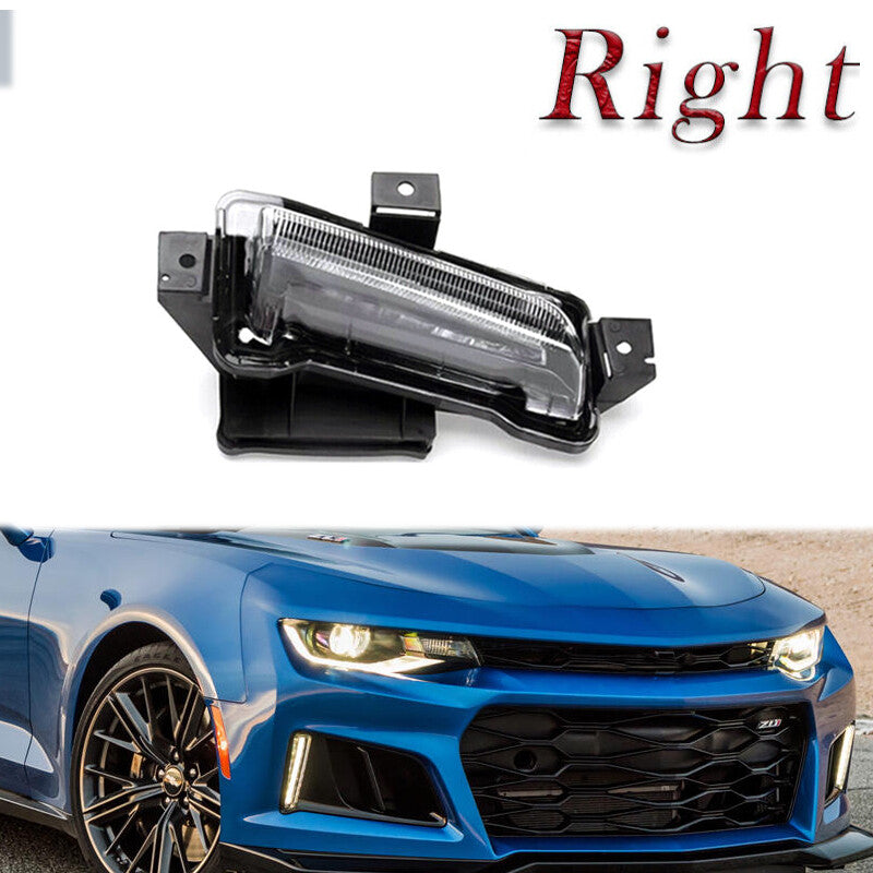 Right Daytime Running Light Fog Lamp for Chevy Camaro ZL1 RS 1LT 2016-2019