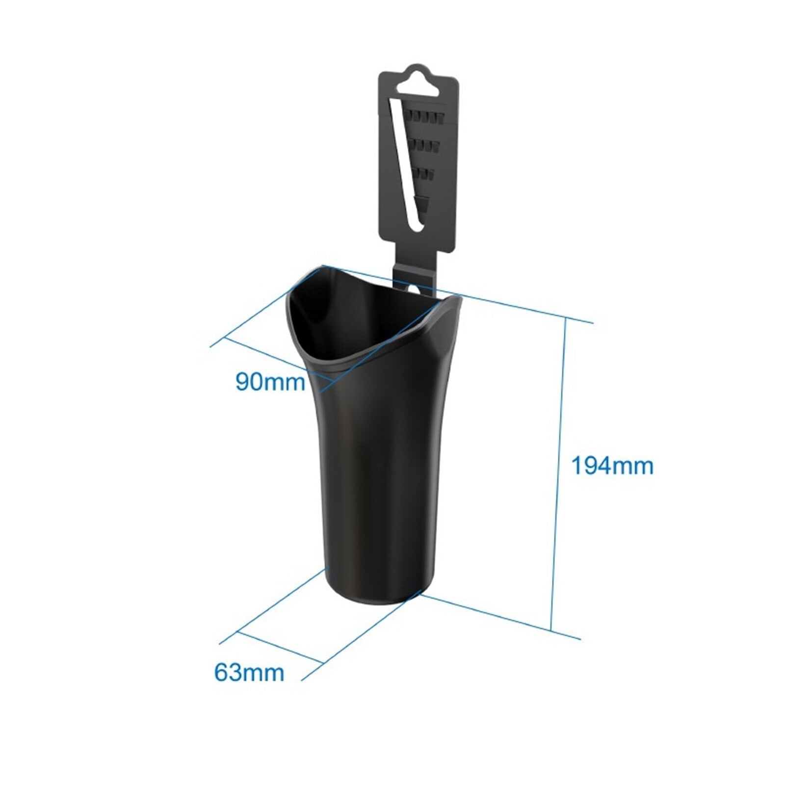 194 90 63mm ABS Folding Umbrella Cup Holder for foldable small umbrellas