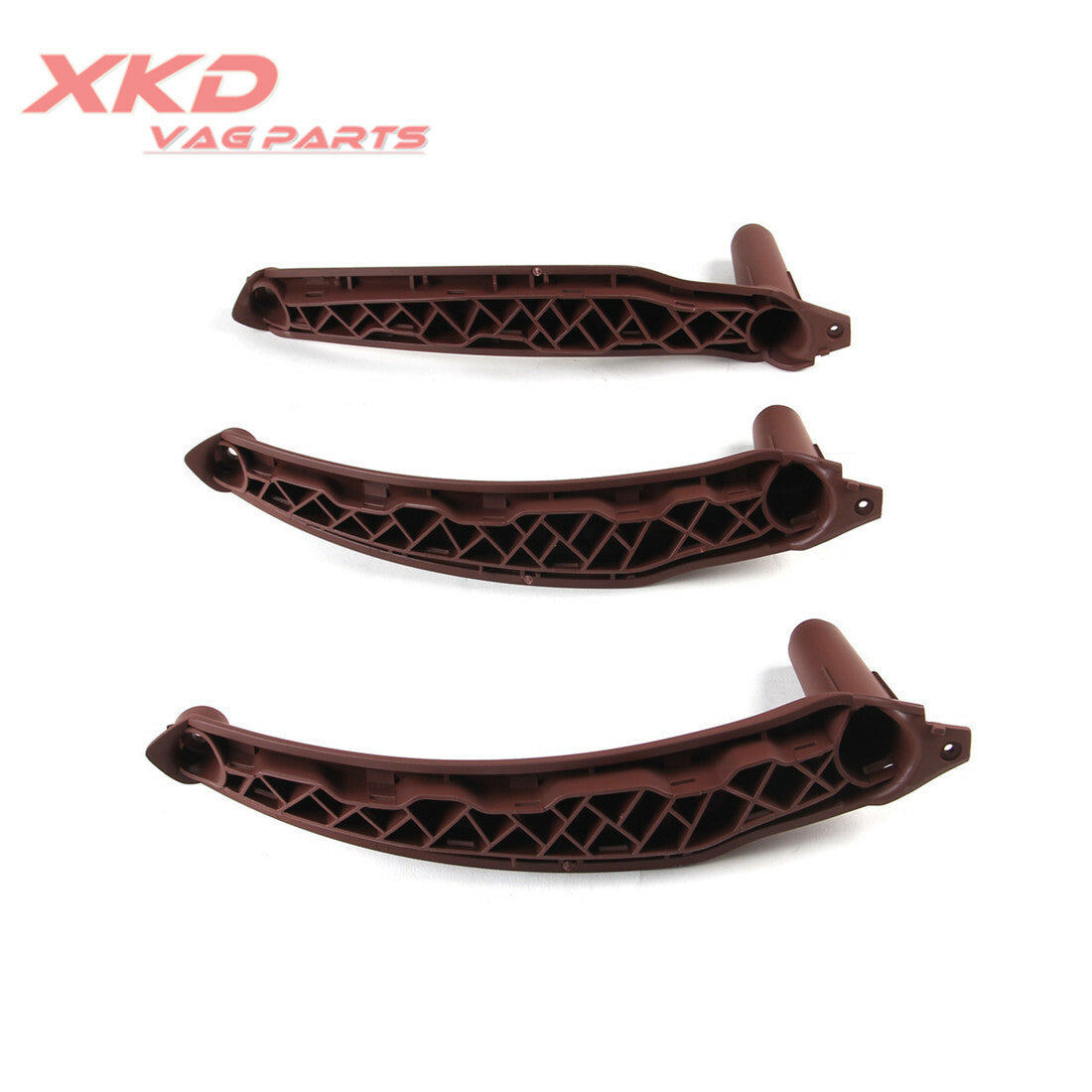 Brown LHD interior door panel handle pull edge protective cover suitable for BMW E70 X5 51416969407